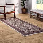 Moderner grauer & mehrfarbiger Läufer - 950 GSM, Größe: 66x180cm, creme