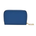 SENCILLEZ Geldbörse aus 100% echtem Leder und RFID Schutz, Größe 12x2x8 cm, Blau image number 2