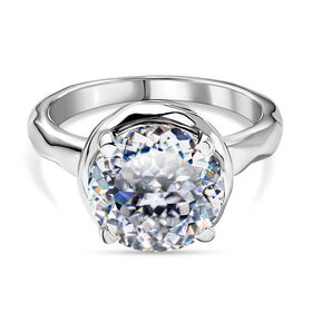 Moissanit Ring - 3,80 ct.