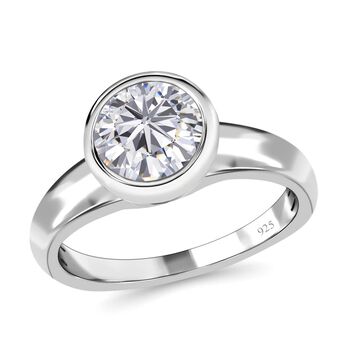 Moissanit Ring - 1,18 ct.