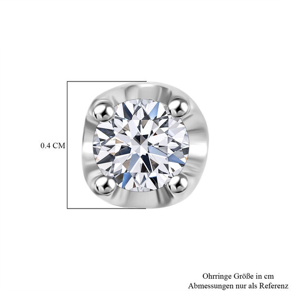 LUXURIANT DIAMOND- Labor Diamant Schmuckset, 925 Silber platiniert image number 18