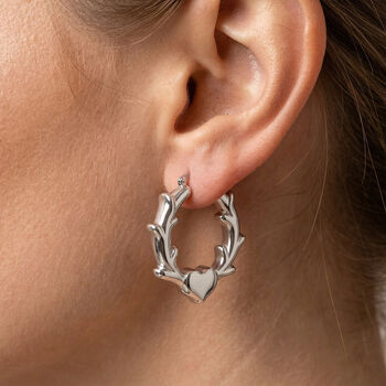 925 Silber Ohrringe 7,95g