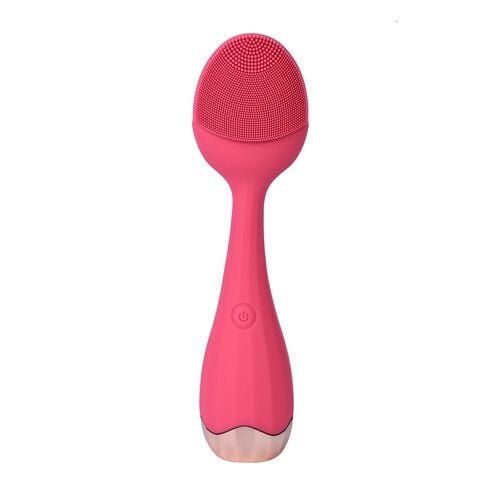 Elektrische Gesichtsreinigungsbürste mit USB-Kabel, Fuchsia image number 0