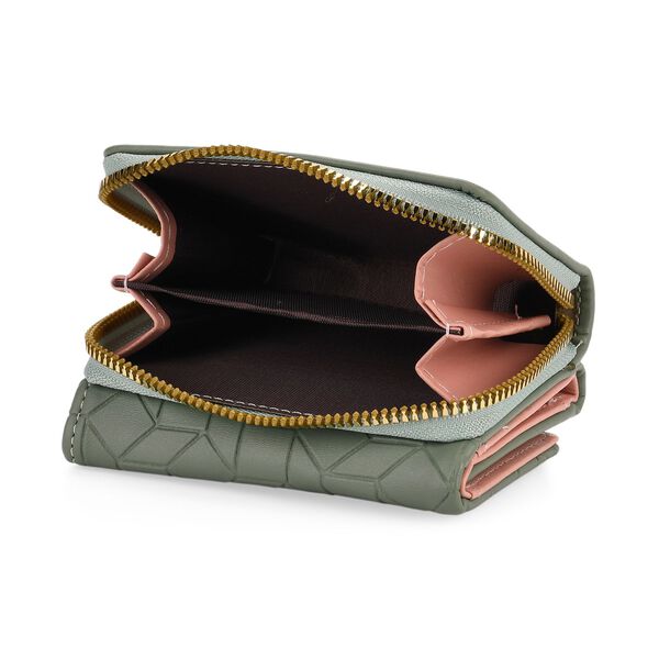 PU-Geldbörse mit RFID-Schutz, 11x8x4cm, Grün image number 7