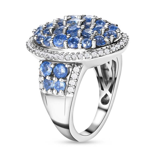 Kaschmir Kyanit und Zirkon-Ring - 4,94 ct. image number 5