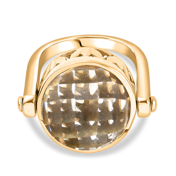 EverTrue Prasiolith Ring - 12,53 ct.