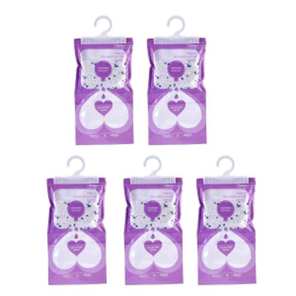 HOMESMART 5er-Set h&auml;ngende Luftentfeuchter-Tasche