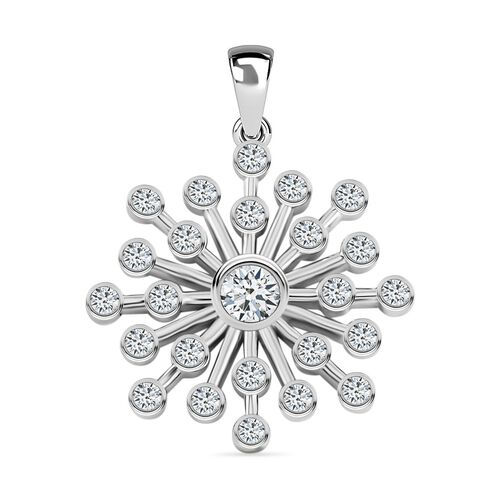Moissanit Anhänger - 0,75 ct. image number 0