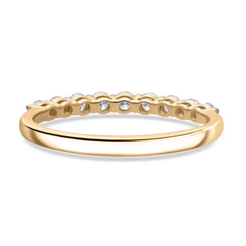 LUXURIANT DIAMOND - Lab Grown Diamant SI-GH SGL zertifiziert Ring 375 Gold (Größe 16.00) ca. 0.50 ct image number 3