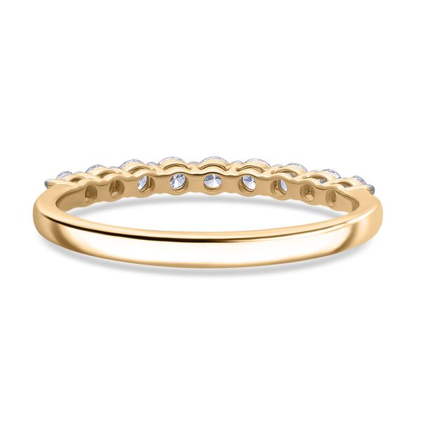 LUXURIANT DIAMOND - Lab Grown Diamant SI-GH SGL zertifiziert Ring 375 Gold (Größe 16.00) ca. 0.50 ct image number 3