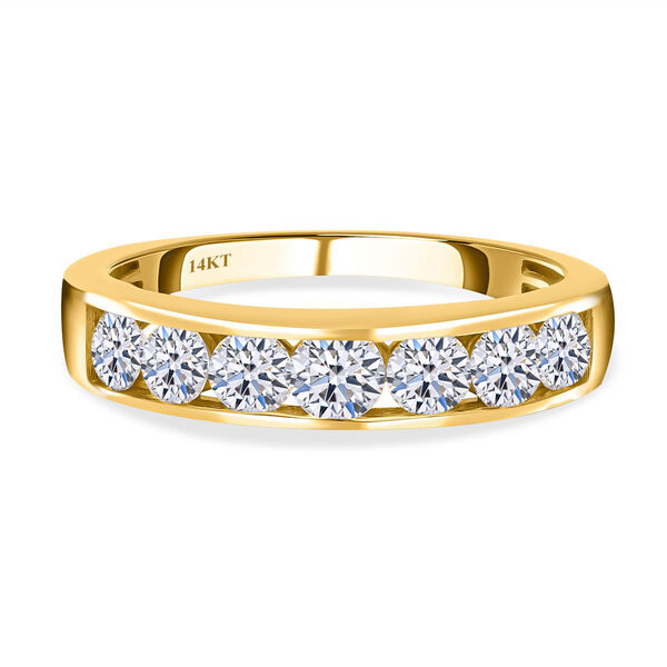 Lab Grown Diamant IGI zertifiziert SI G-H Ring 585 Gold (Gr&ouml;&szlig;e 18.00) ca. 1,50 ct