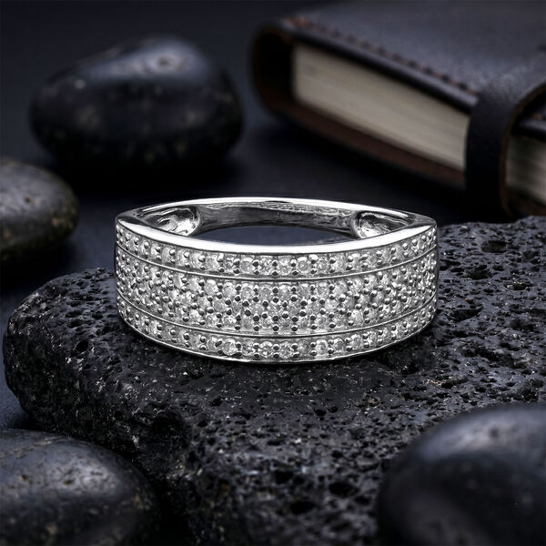 D'Joy wei&szlig;er Diamant Ring - 0,53 ct. image number 1