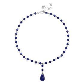 Lapislazuli Halskette ca. 45 cm ca. 110.00 ct
