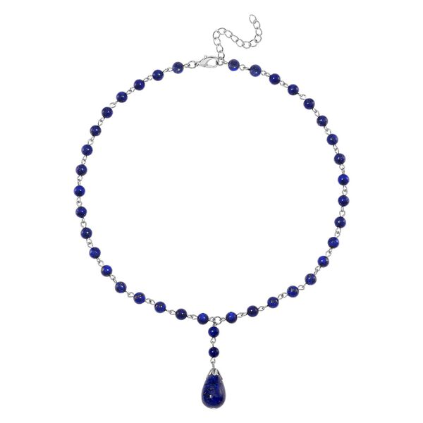 Lapislazuli Halskette ca. 45 cm ca. 110.00 ct image number 0