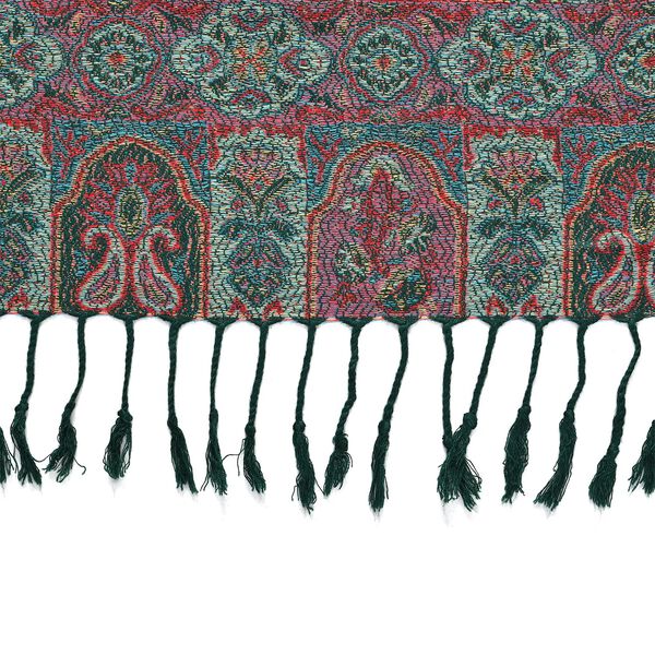 Paisley Schal in grün image number 3