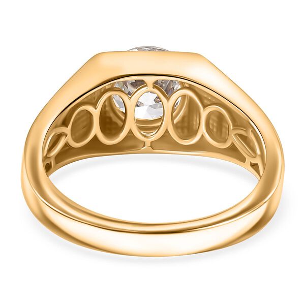 J Francis gefertigt mit SWAROVSKI-  Swarovski Zirkonia Solit&auml;r Ring image number 6