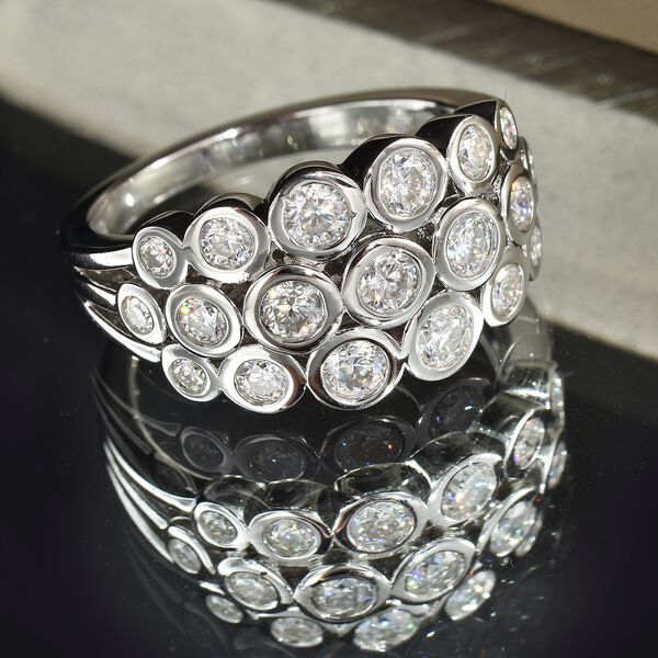 Moissanit Ring - 1,21 ct. image number 2