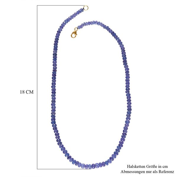 AAA Tansanit Halskette, 45cm - 117 ct. image number 6