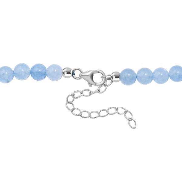 Aquamarin Halskette, 45+5 cm - 170 ct. image number 4