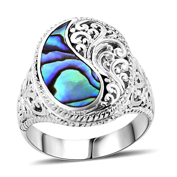 Royal Bali Kollektion - Abalone Muschel Ring