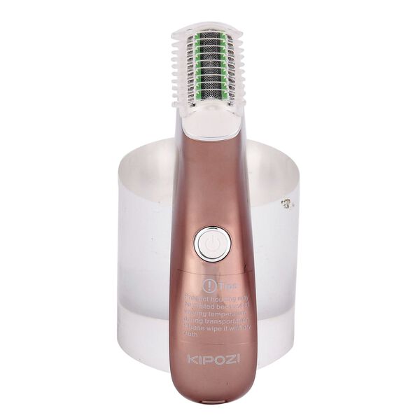 Wasserdichter und elektrischer Damenrasierer mit Ersatzklingen und USB-Ladekabel image number 2