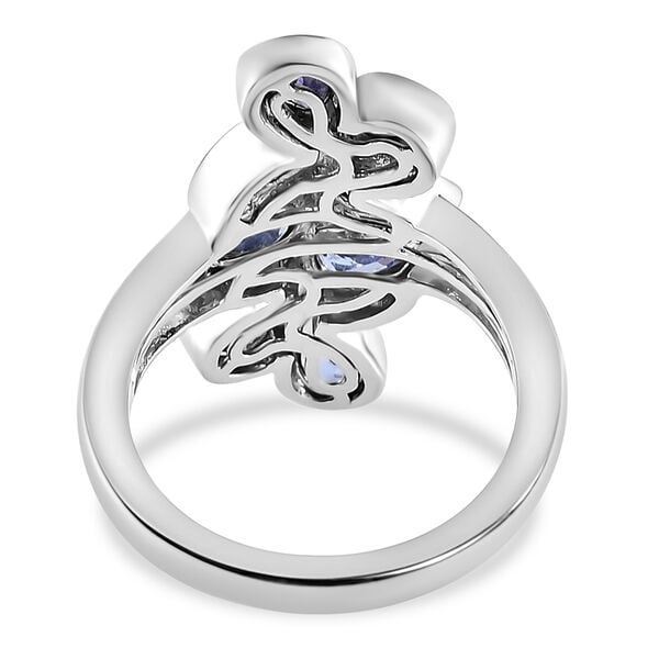 AA Tansanit Ring - 1,58 ct. image number 7
