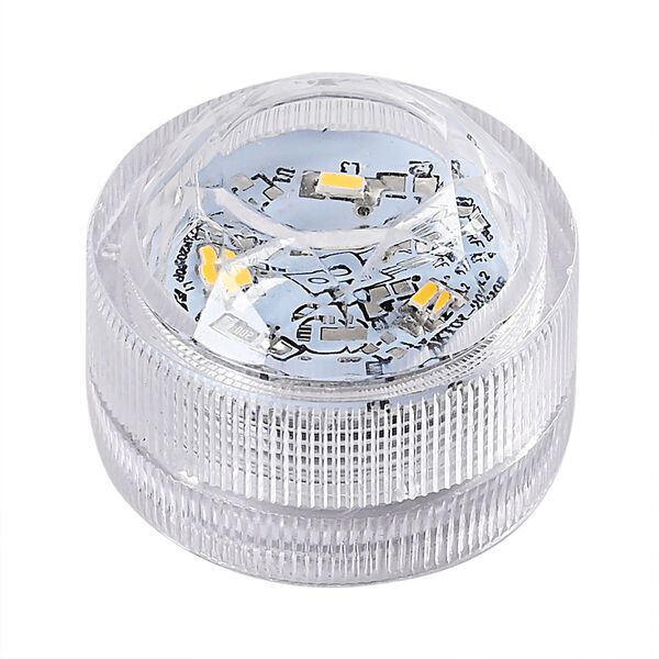 Weihnachts-Windlicht, unglasiertes, weißes Porzellan mit LED, 10 cm, Weihnachtsdorf image number 7