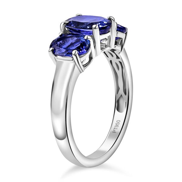 RHAPSODY AAAA Tansanit Ring in 950 Platin - 3,37 ct. image number 5