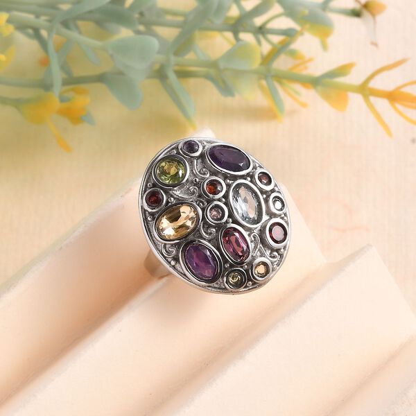 Multi-Edelstein Ring - 2,84 ct. image number 2