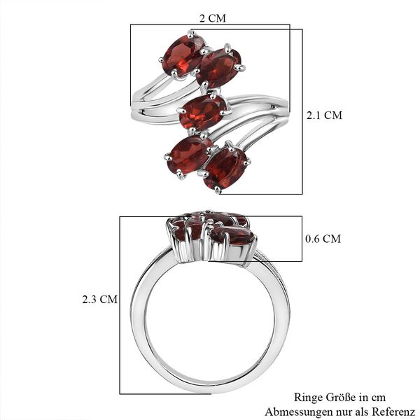 Roter Granat-Ring - 2,85 ct. image number 7