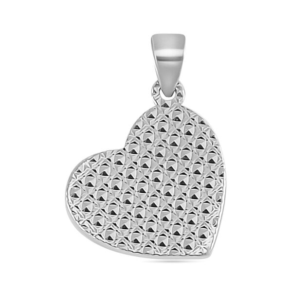 Herz-Anhänger, 925 Silber rhodiniert image number 3