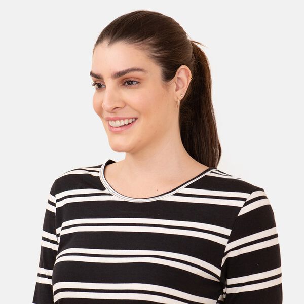 Tamsy Bluse, Größe 38, schwarz image number 4