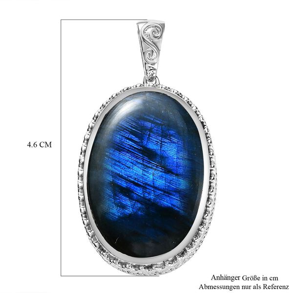 AAA Labradorit Anhänger - 35,35 ct. image number 6