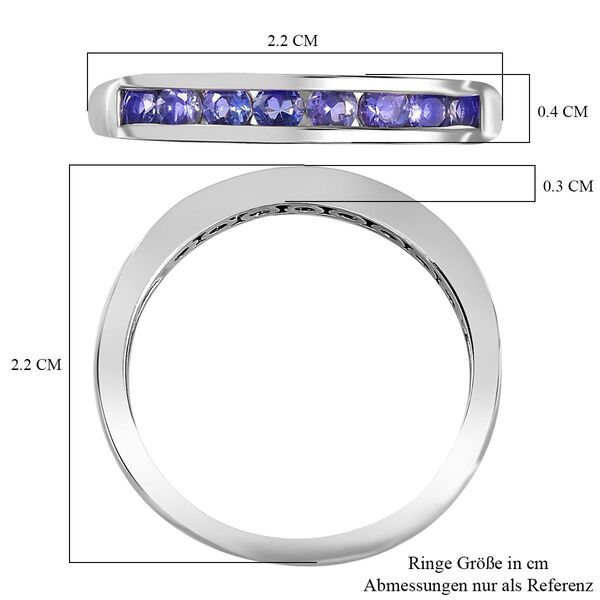 Tansanit Ring - 0,58 ct. image number 7