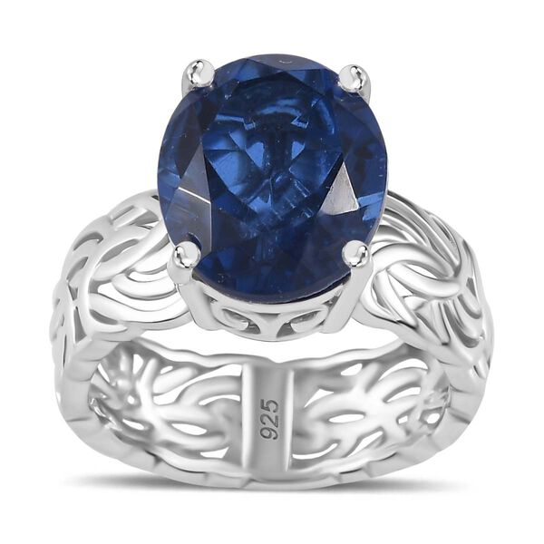 Ceylon Farbe Quarz Ring 925 Silber rhodiniert (Größe 16.00) ca. 5.25 ct image number 4