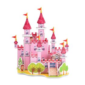 DIY 3D Puzzle Traum-Schloss, 21x16x27 cm DIY 3D Puzzle Traum-Schloss, 21x16x27 cm
