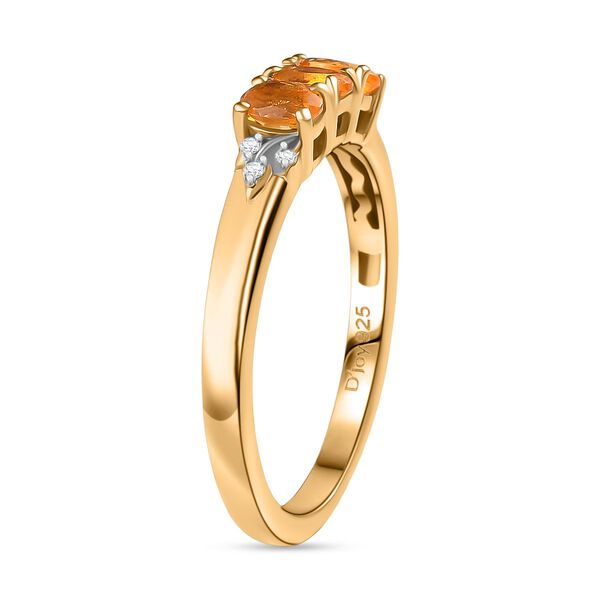 D'Joy Salamanca Feueropal und Zirkon Ring - 0,41 ct. image number 5