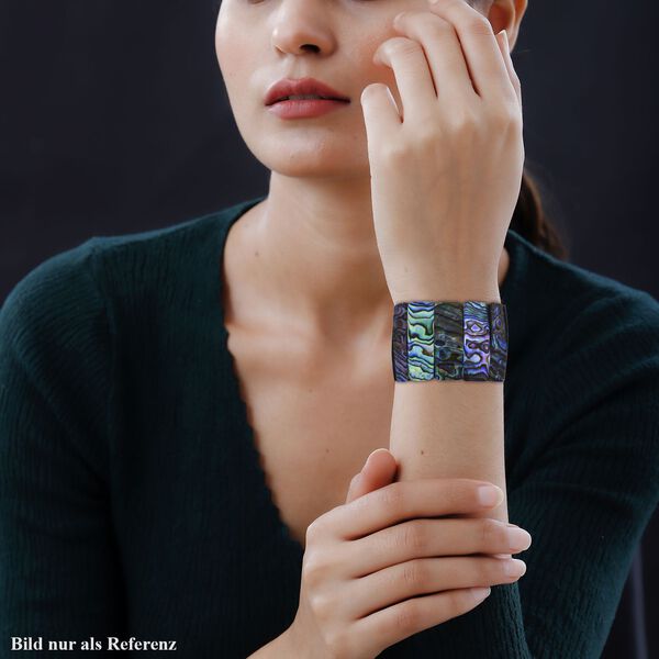 Royal Bali - Abalone Muschel flexibles Armband, 18 cm image number 2