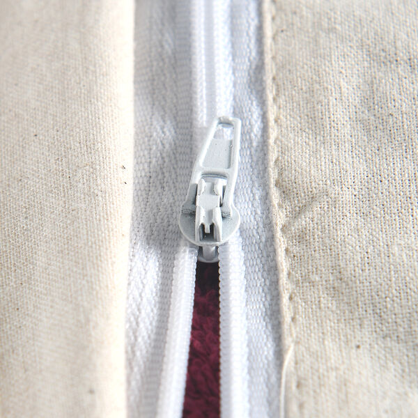 2er-Set, handgeh&auml;kelte Kissenbez&uuml;ge mit Rei&szlig;verschluss aus H&auml;kelgarn, Himmelblau image number 6