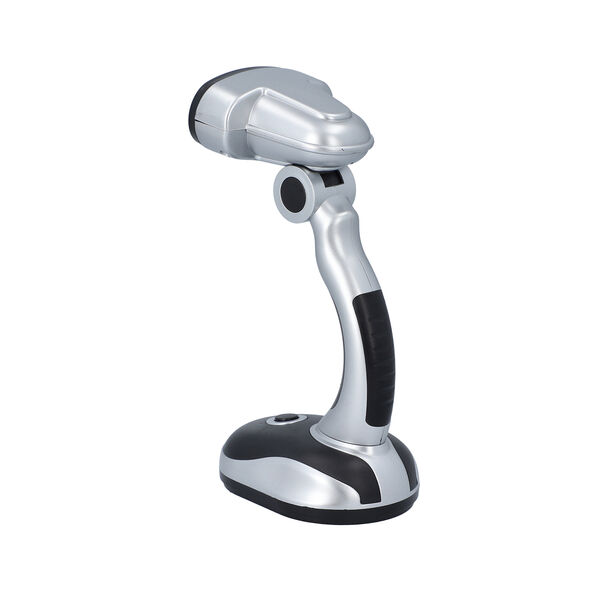 2er-Set flexibel Schreibtischlampe, Gr&ouml;&szlig;e 10x7x21 cm, Silber und Schwarz image number 5