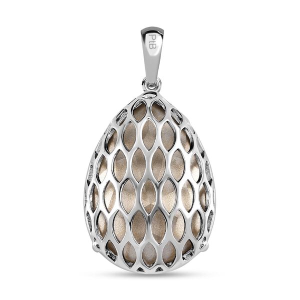 Wei&szlig;er Kristall-Anh&auml;nger - 26,98 ct. image number 5