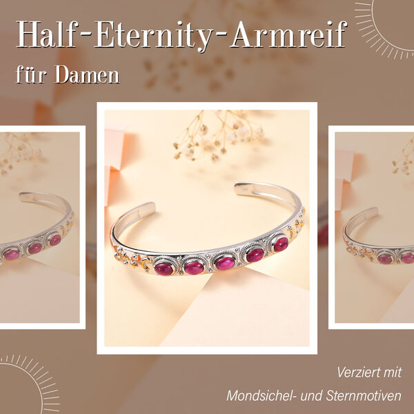 AA Afrikanischer Rubin-Armreif -19 cm  - 6,29 ct. image number 2