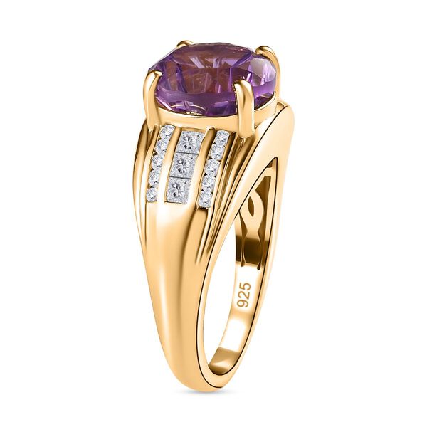 AA Marokkanischer Amethyst und Zirkon Ring - 5,70 ct. image number 5