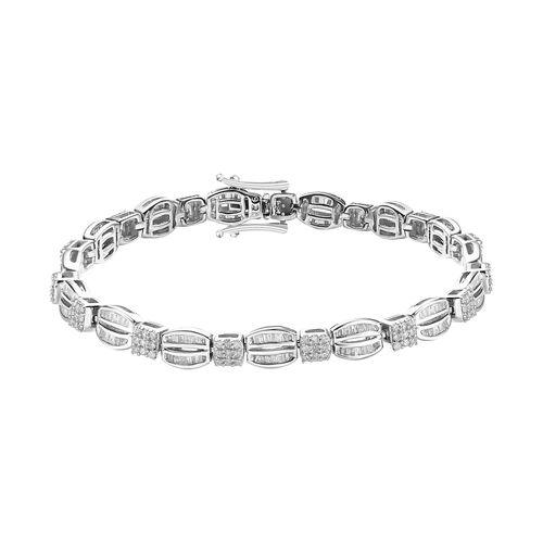 Eternity Diamant Armband, 19cm - 1,50 ct. image number 0