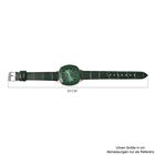 Strada - Elegante Damen-Uhr, PU-Leder Armband, wasserdicht, japanisches Uhrwerk, Grün image number 6
