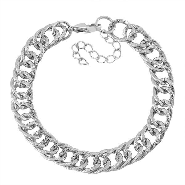 Panzerketten-Armband, 19+5 cm