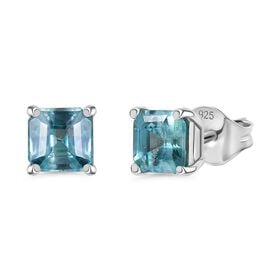 Blaue Zirkon Ohrringe - 1 ct.