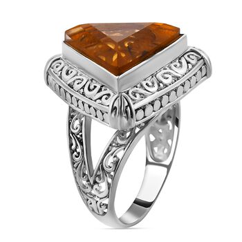 Royal Bali Kollektion- Citrin Cocktail Ring - 6,50 ct.