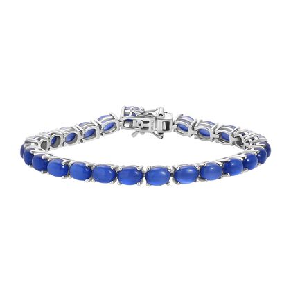 D'Joy Aurora Mondstein Armband ca. 19 cm 925 Silber rhodiniert ca. 23,69 ct.