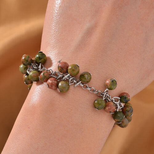 Unakite Armband, 19+5cm - 65 ct. image number 1